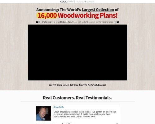 TedsWoodworking - Get 16,000 Woodworking Plans and Projects